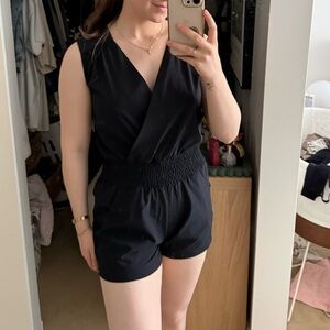 Costa Blanca Black Linen Blend Top